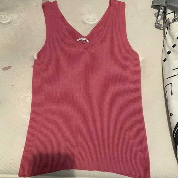 vila milano Tops - Pink tank top
